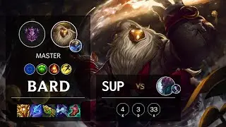 Bard Support vs Trundle - EUW Master Patch 11.16