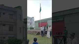 The moment of flag hoisting &mdash; a union of pride, unity, and patriotism...