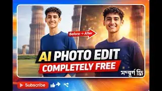 AI দিয়ে photo edit সম্পূর্ণ free || 1 মিনিটে ফটো এডিট করুন AI দিয়ে || MRA review