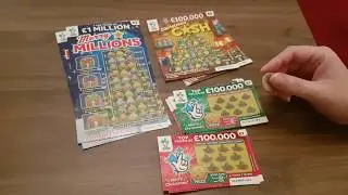 Scratching &pound;20 of Christmas Scratchcards #scratchcards ⭐️ 💰