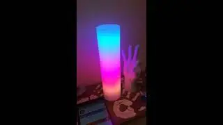 Моя лампа по Гайверу. Table lamp on controlled LEDs and Arduino. Project GyverLamp. (with subtitles)