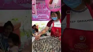 Amazing Ice Pop Machine | Thai Street Food #shorts