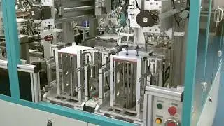 Battery line wire preparation and embedding machine and Battery cells stacking machine