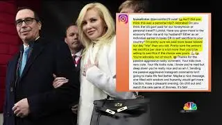 Treasury Secretary Mnuchin’s wife Louise Linton apologizes for Instagram post — NBC’s Blake McCoy