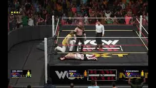 #80 Wrestling War 95 Jericho vs Sandman vs Michaels | WWE 2k19 Gameplay | Epic Match