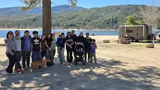 Lake Hemet Camping & Fishing trip with Fam&Friends part 3👌 (Inspired by the @Harabas, catch&cook🎣)