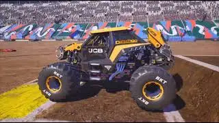 Monster Jam showdown freestyle JCB DIGatron Gameplay