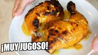 POLLO AL HORNO con SALSA SECRETA de YOGUR ¡El MÁS JUGOSO que vas a probar!