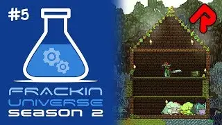 Автоматизация фермерства, центрифуг и добычи! | Давайте поиграем в Starbound Frackin' Universe, с...