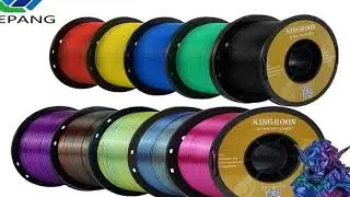 #KINGROON PLA/Silk PLA Filament 10kg 3D Printer Filament 1kg/1roll 1.75mm Pla Filamento 100% No Bub