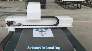 Automatic Graphic Die Digital Cutting Machine For Cardboard Paper Box Carton Vinyl Sticker Label PVC