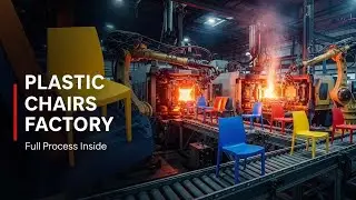 Inside a Plastic Chairs Factory | How Plastic Chairs Are Made