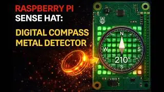 Magnetometer Magic with Raspberry Pi Sense HAT | Compass & Metal Detector Tutorial