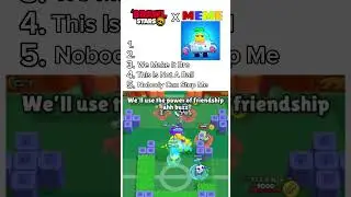 The End😭 Top 5 Memes In Brawl Stars #brawlstar #brawlstars