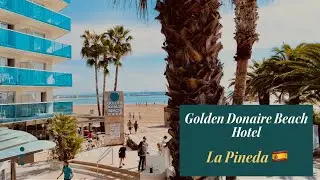 Golden Donaire Beach Hotel, La Pineda, Spain (4K 60fps)