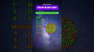 🎨 Colorblind Quiz! Test Your Vision: Guess the Number! 🎨 🤔🔥
