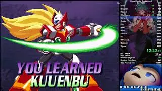 Mega Man X4 Zero 100% Speedrun in 41:24 [Duckstation]