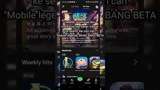 Cara masuk advance server #gaming #mlbb #mobilelegends #chip #tank #fyp #fypシ #facts #montage