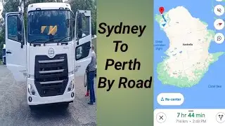 Arrived at Perth From Sydney By Road || Australia @Aussievlogs57