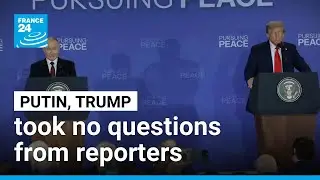 Trump,&nbsp;Putin&nbsp;end&nbsp;joint&nbsp;press&nbsp;conference&nbsp;without&nbsp;taking&nbsp;questions &bull; FRANCE 24 English