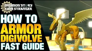 Как быстро получить броню в DIGIVOLVE | Digimon Story Time Stranger PS5 #DigmonTimeStranger