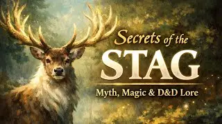 Stags in D&D Lore - The Gentle Power of the Wild