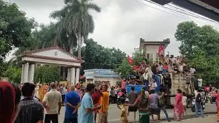 GENZ generation that won't back down. ✊🔥 In Chitwan Nepal #nepalprotest #genz #shorts 