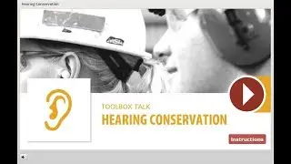 Hearing Conservation eLearning module