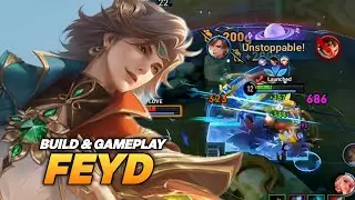 FEYD BUILD & INSANE CARRY GAMEPLAY !! HONOR OF KINGS