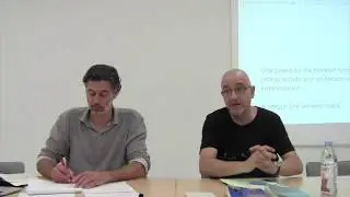 Philippe Corcuff, Critical Theory Workshop/Atelier de Th&eacute;orie Critique, Paris 2017