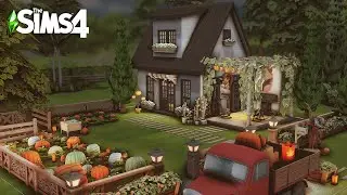 Tiny Pumpkin Farm l The Sims 4 Speed Build