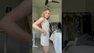 this romper I exchanged for a bigger size but I still wanted to share it because i love the fit and