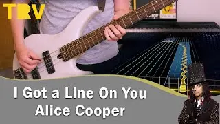 I Got a Line On You - Alice Cooper Bass Cover | Rocksmith+