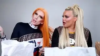 Jeffree star and Trisha paytas being extra af for 3 minutes straight