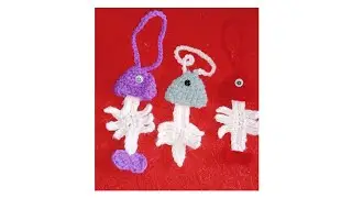 Crochet keychain banay sirf (5) minute me|#woolen #knitting#instagram#youtb#reel#amazing#mummy