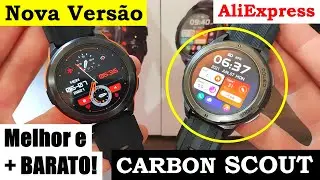 NOVA VERS&Atilde;O DO CARBON SCOUT (SMARTWATCH C25) MELHOR E MAIS BARATO NO ALIEXPRESS! VEJA O QUE MUDOU!