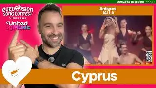 🇨🇾 Реакция на выступление Antigoni &ndash; JALLA / Евровидение 2026 Кипр (живое выступление на SingForG...