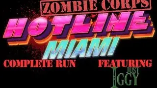 HOTLINE MIAMI Complete Run with Justiggy!