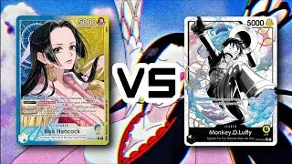 (OP14) Blue/Yellow Boa vs Yellow Luffy