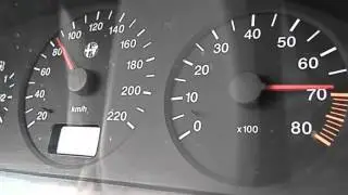 Alfa Romeo 146 1.4 Twin Spark 0-140 km/h acceleration