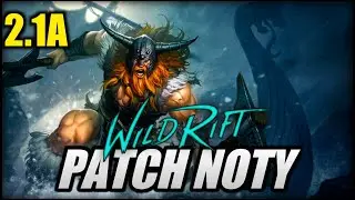 Katarina, NERF Olaf,Lulu, MF oraz BUFF Ashe, Darius, Xayah, Vayne, Ez, Varus - Wild Rift PATCH 2.1A
