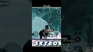 1v4 watch till end 💣.. #1v4clutch #pubgclutch #bgmiclutch1v4 #bgmiindia #pubgworld #skyrok