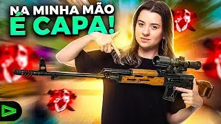 SÓ CAPA DE SVD! MITEI NESTA PARTIDA DE FREE FIRE