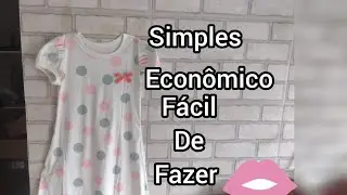 Vamos fazer um vestido menina moça 