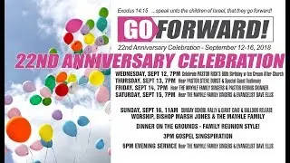 22nd Anniversary Revival Service #2 w/Steve Durst Speaking - WED SEP 13 2018
