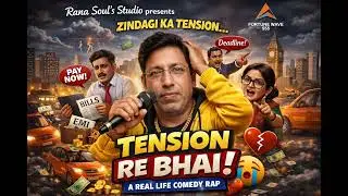 Tension Re Bhai! | Real Life Comedy Rap | Digital Music | Rana Soul&rsquo;s Studio