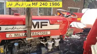 MF 240 1986 Model Complete Restoration
