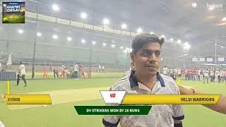 DV Strikers vs Velsi Warriors live cricket match | Vora & Desai MBPL Cup 2026 live - Trick Shot Cri