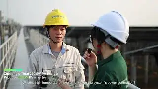 Chint Power's 270MW fish-solar complementarity project in Yueqing