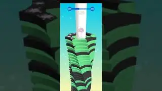 Stack ball iOS Android gameplay walkthrough gaming video All level.